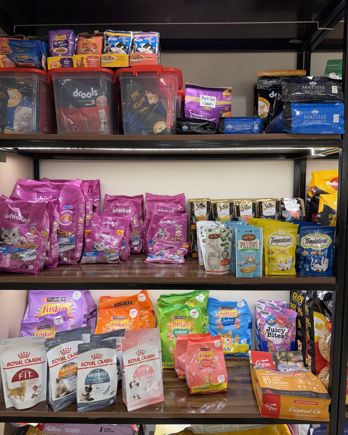 Cat food and essentials at House of Charlie